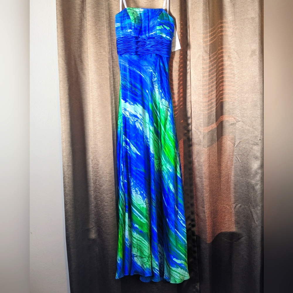 NWT Size 4 Strapless Long Dress
